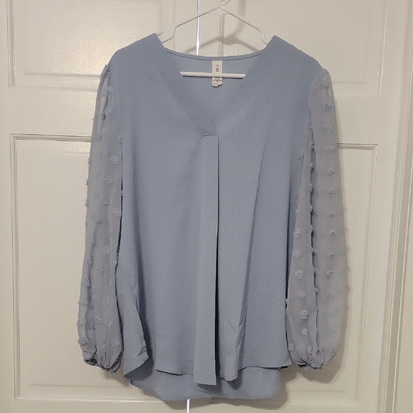Amazon Tops - Elegant Blue Women's Top